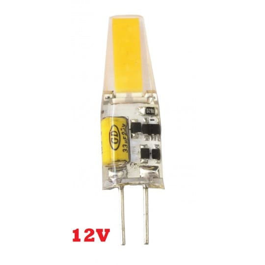 Sijalica LED G4 12V 2W 3000K COB Silikonska