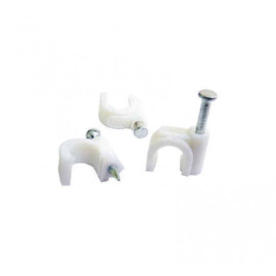 Obujmica sa ekserom PM-62 8mm za okrugle kablove Mitea (u PVC kutiji)