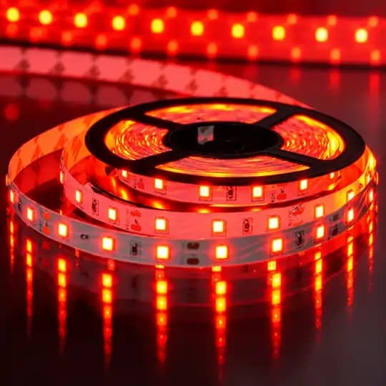 Traka LED crvena MLR-2835-60 5m 12V 60 LED/1m IP20 4,8W