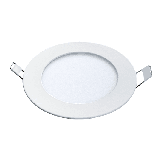 Panel LED ugradni okrugli 6W 4000K