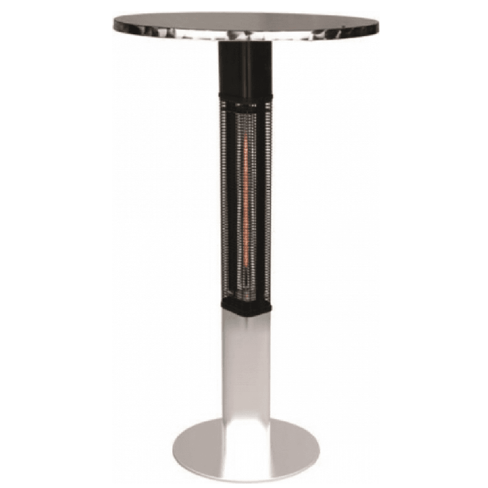 Sto sa kvarcnim grijačima 1000W IP55 Ø40cm 110cm