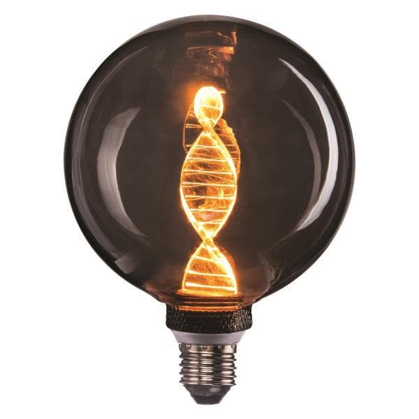 Sijalica LED E27 filament G125 dimabilna 4W 55lm 1800K DNA SMOKY