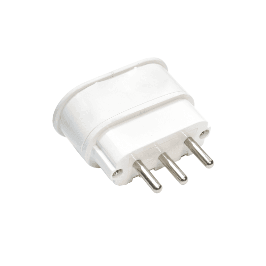 Trofazni utikač ravni PM-37 16A/440V bijeli Mitea Electric